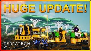 MASSIVE UPDATE 6.0 - So Much New! - Terratech Worlds Gameplay | EP32