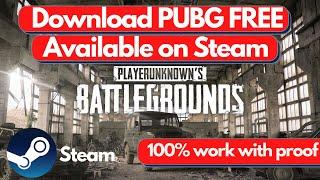 How To Download PUBG Free For PC | Steam 100% Working