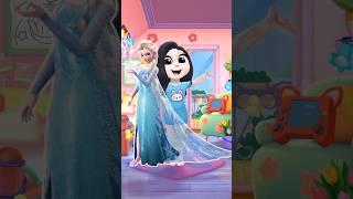 Elsa transformation by talking kattss #trending #unfrezzmyaccount #viralvideo #shorts