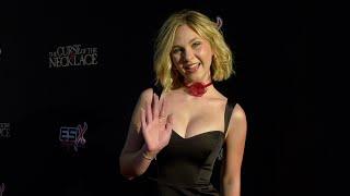 Lily Brooks O'Briant "The Curse of the Necklace" Premiere Red Carpet