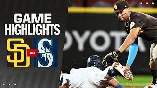 Padres vs. Mariners Game Highlights (9/10/24) | MLB Highlights