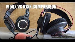 AKG K7xx vs Audio-Technica M50x Comparison