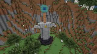 Minecraft Time-lapse | Sword in the Stone | LucidSMP