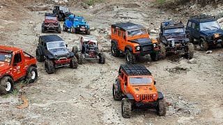 OFFROAD GROUP DRIVE ON YIKONG YK4104 SCX10II MN86 MN128 | 1/12 1/10 RC CARS ADVENTURE