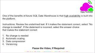 Azure Fundamentals Practice Questions || #AzureFundamentals #AZ900  @Vijay Tech360 ​