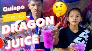 QUIAPO DRAGON FRUIT JUICE|TeamBoL Tv| #dragonfruit ##dragonjuice #quiapochurch #manila #streetfood