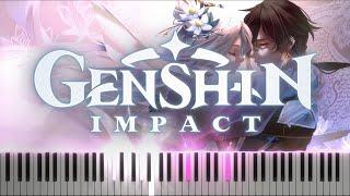 Lover’s Oath (Genshin Impact) - Synthesia / Piano Tutorial