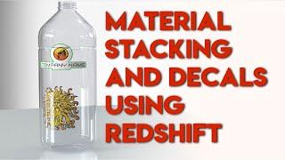 Material Stacking and Decals In Redshift