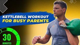 BUSY PARENTS OVER 40 MUST TRY THIS Kettlebell Workout!