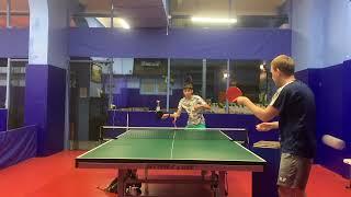 Настольный теннис.Отработка наката справа. #tabletennis #настольныйтеннис #vistasport