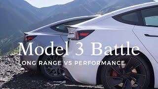 Model 3 Long Range vs Performance: Real World Efficiency & Acceleration Test