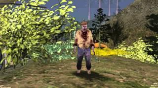 Зомби на сервере MTA Dayz (TOP-GTA) MTA 1.4