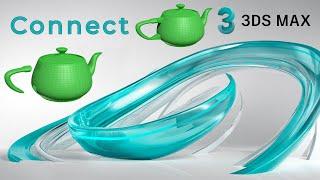 | Connect Compound Object in 3ds Max | 3D Max Full Modeling Tutorials in Hindi |