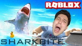 Укус акулы в SHARKBITE Roblox - Становимся жертвой или акулой?