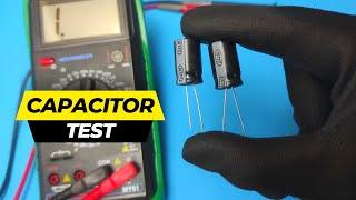 How To Test A Capacitor With A Multimeter  (Step-By-Step)