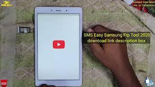 Samsung TAB A 8.0 2019 SM-T295 Frp Bypass U3 Google account Unlock Android 9.0 app not installing