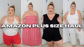 SUMMER AMAZON FASHION HAUL | PLUS SIZE FRIENDLY