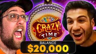 BIG WINS ON CRAZY TIME WITH TTDANTE!