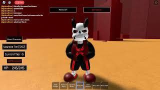 hellspawn sans showcase (roblox ut soul ops)