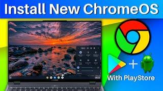 Chrome OS Install on PC + Play Store | 2024