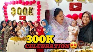 Happy 300k celebration to minsa family||sab celebration par over excited ho gae️