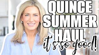 Quince Summer Haul-It's All SO GOOD!!!