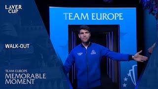 Team Europe Walk-Out | Laver Cup 2024