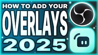 How to add any stream overlays in to OBS studio and Streamlabs OBS ‼️ | 2025
