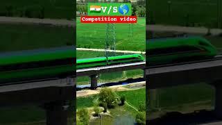 # High Speed train competition # India V/S America # vande Bharat to bullet train