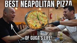 Best Neapolitan Pizza of His Life - Guga's Reaction