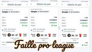 1xbet Comment gagner 250000f avec 500f chaque heure grâce au jeu pro league