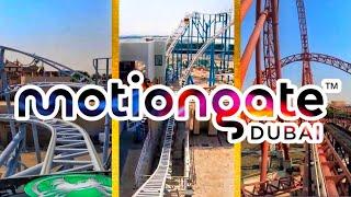 EVERY Rollercoaster at Motiongate Dubai Theme Park