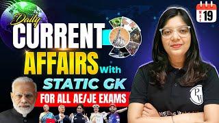 20 May 2025 Current Affairs  For All AE/JE Exams | Static GK 2025 | Current Affairs Today