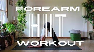 Forearm Plank Hiit Workout, Hands Free, No Equipment Needed