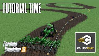 Courseplay Tutorial - How to Create New Fields - Farming Simulator 19