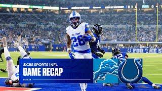 Lions CRUISE past Colts for 9th straight win, remain No. 1 seed in NFC | Game Recap