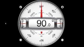 How to Check Level Balance by using Mobile App - Bubble Level Clinometer App