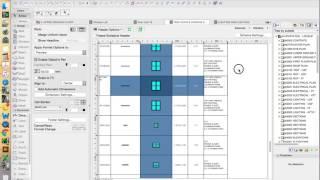 ARCHICAD - SCHEDULES - INTRODUCTION