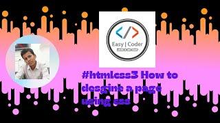 How to write CSS code on page |Danish #easycoder #easycoderhtml3