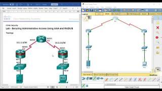 PART 2  Lab   Securing Administrative Access Using AAA and RADIUS