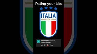 Rating your teams kits Italy National Team