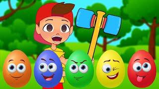 Egg Surprise Song + More Nursery Rhymes For Kids | Nick and Poli Cartoons