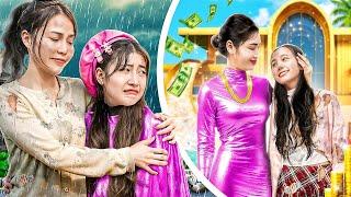 Rich Girl Became Poor Girl | Rich Mom Vs Poor Mom Swap Daughters