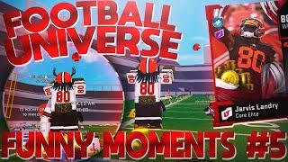 JARVIS LANDRY is UNSTOPPABLE in ROBLOX Football Universe