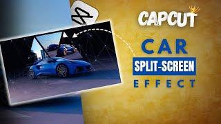 CapCut Tutorial: Futuristic Car Split-Screen Effect || The TecNIL