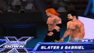 WWE SvR 2011 Justin Gabriel & Heath Slater CAW Entrance W/ Formulas HD