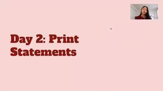 Kids for Code - Python: Print Statements