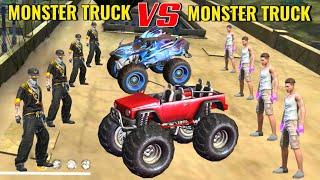 Monster Truck Skin Vs Monster Truck Skin Fight | Noob vs Pro | Garena Free Fire | Y GAMING