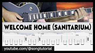 Metallica | Welcome Home Sanitarium | TAB | Guitar Cover | Lesson