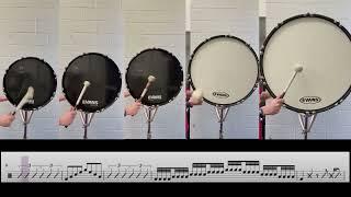 Bass drum warm up